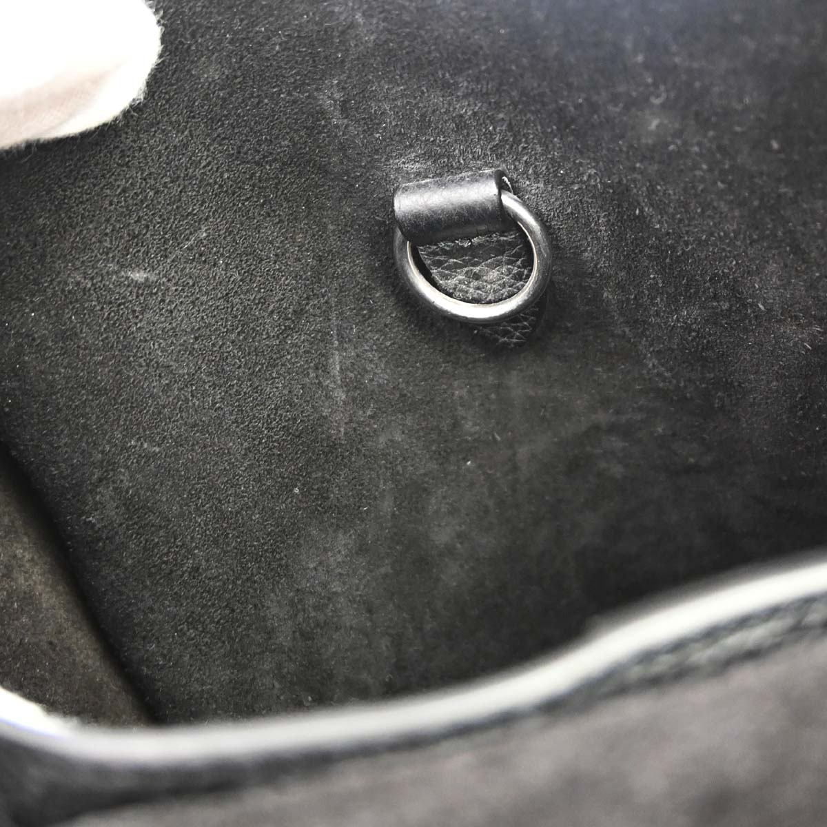 Celine Black Leather Small Big Bag 2way Shoulder Handbag