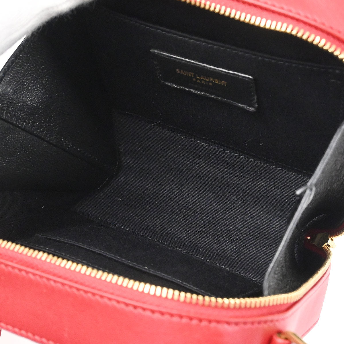 Saint Laurent Red Vicky Camera Bag Shoulder Bag
