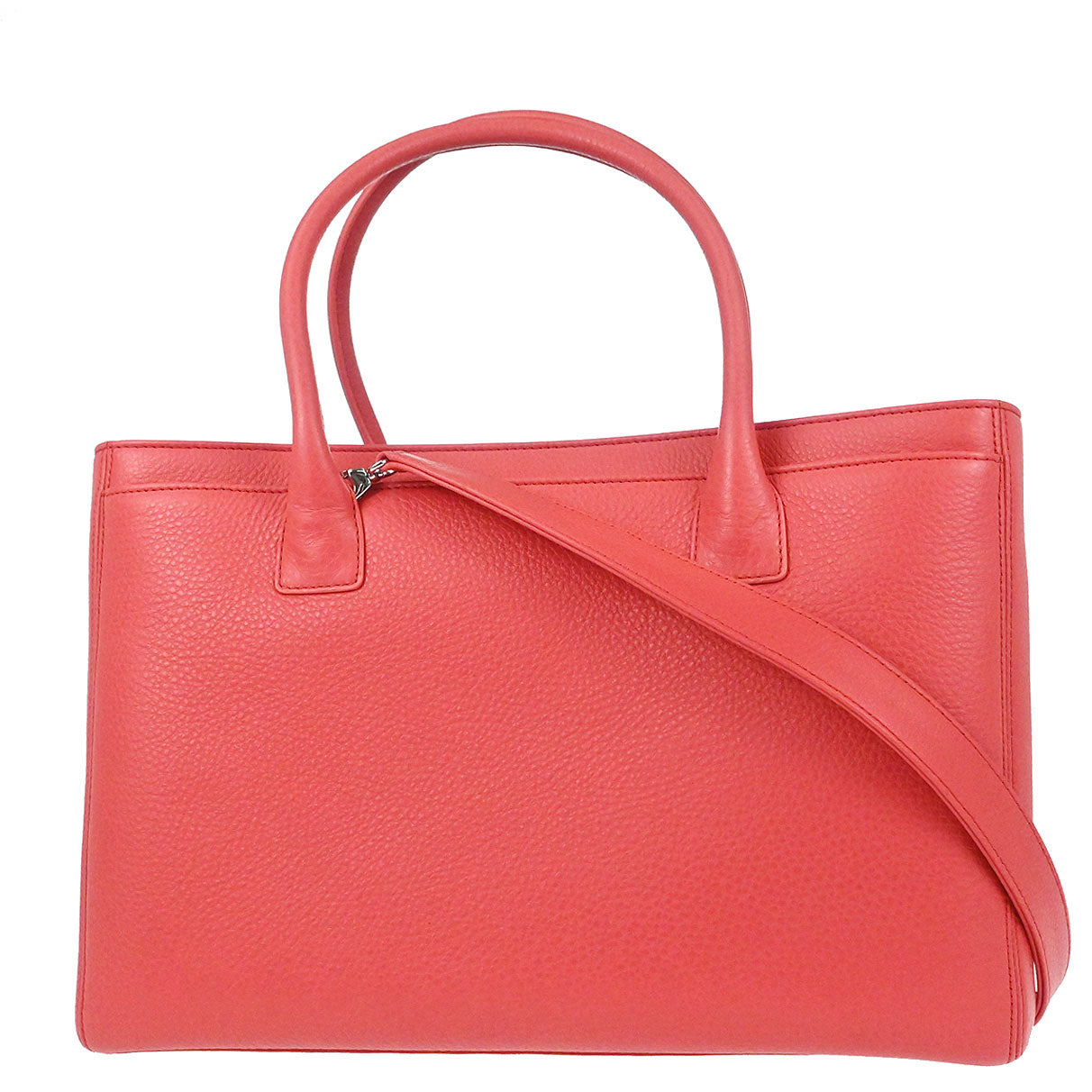 Chanel 2014 Pink Deerskin Executive Cerf 2way Shoulder Tote Bag