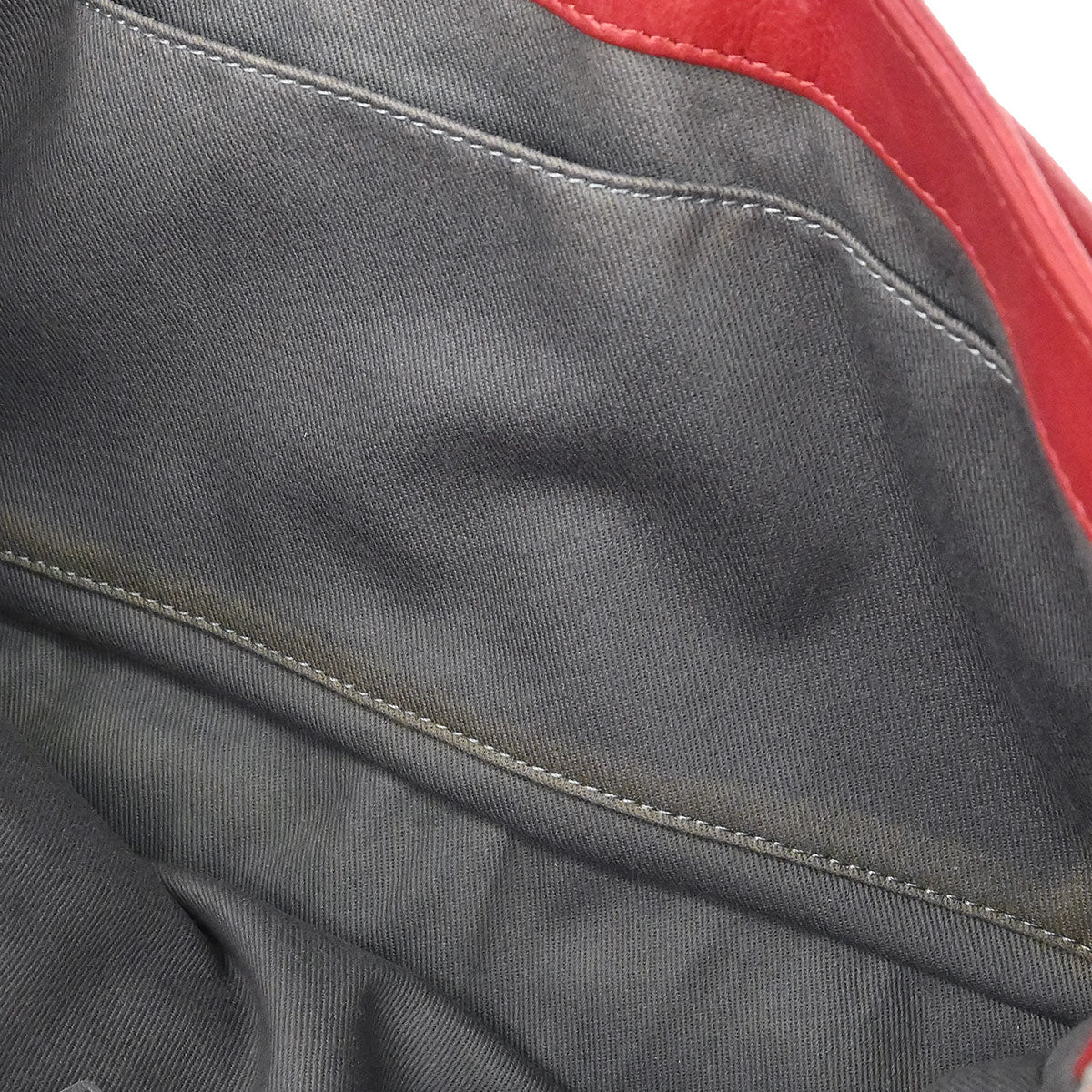 Chanel 2012-2013 Red Calfskin Ultimate Stitch Natural Beauty Split Pocket Flap Bag