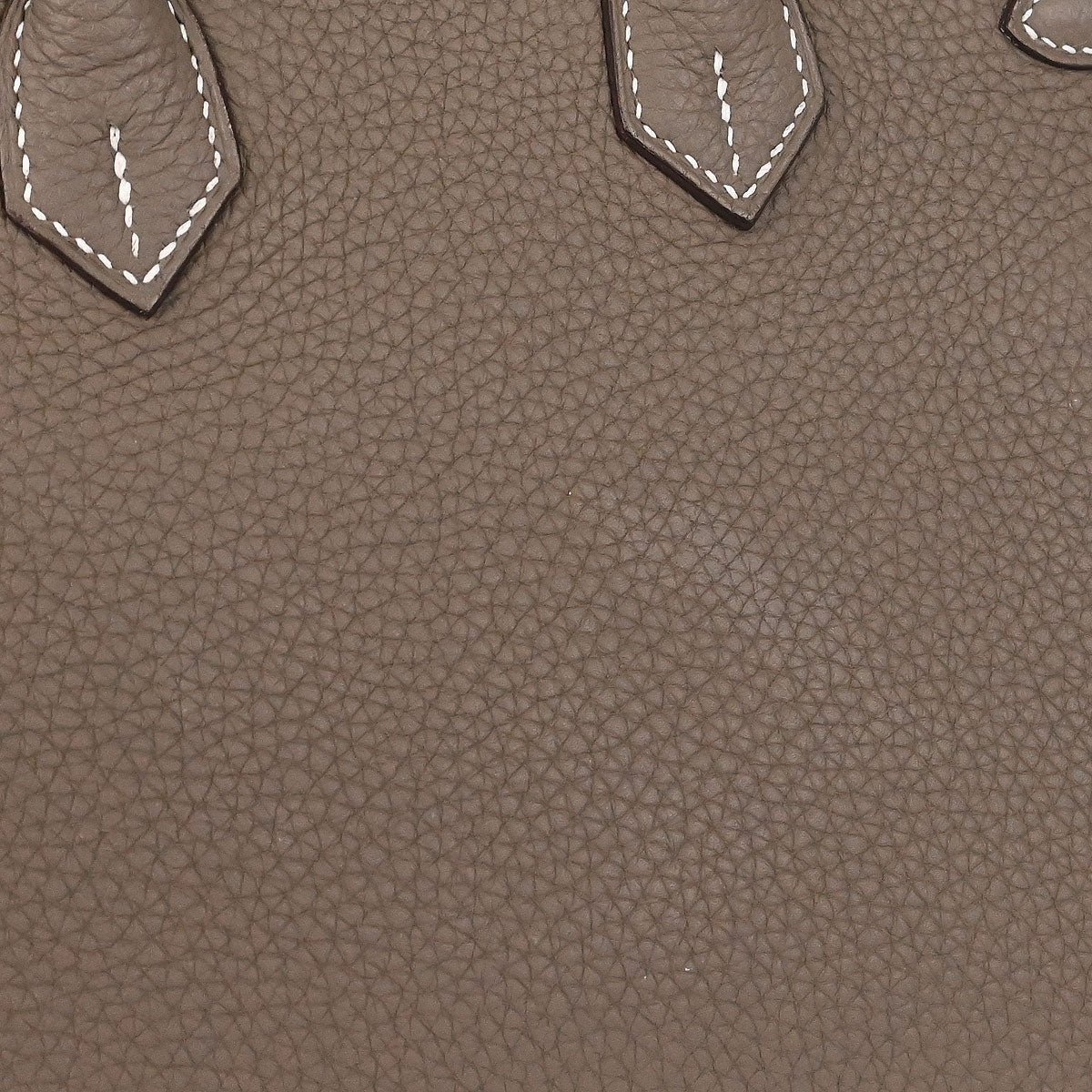 Hermes Etoupe Gray Togo Birkin 25 Handbag