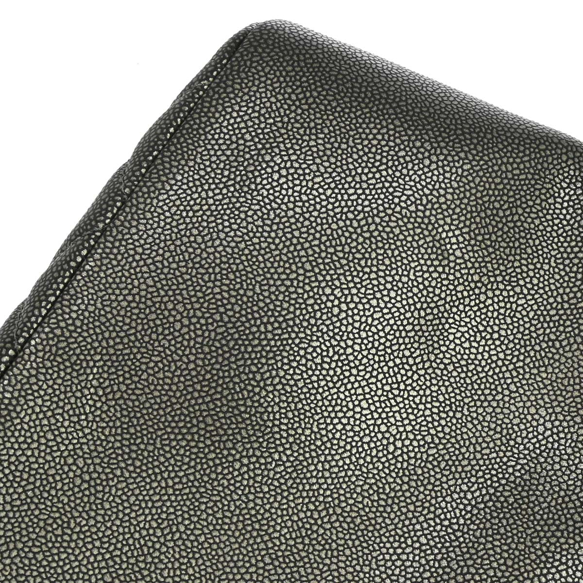 Chanel 2010-2011 Metallic Silver Caviar Skin Tote Handbag
