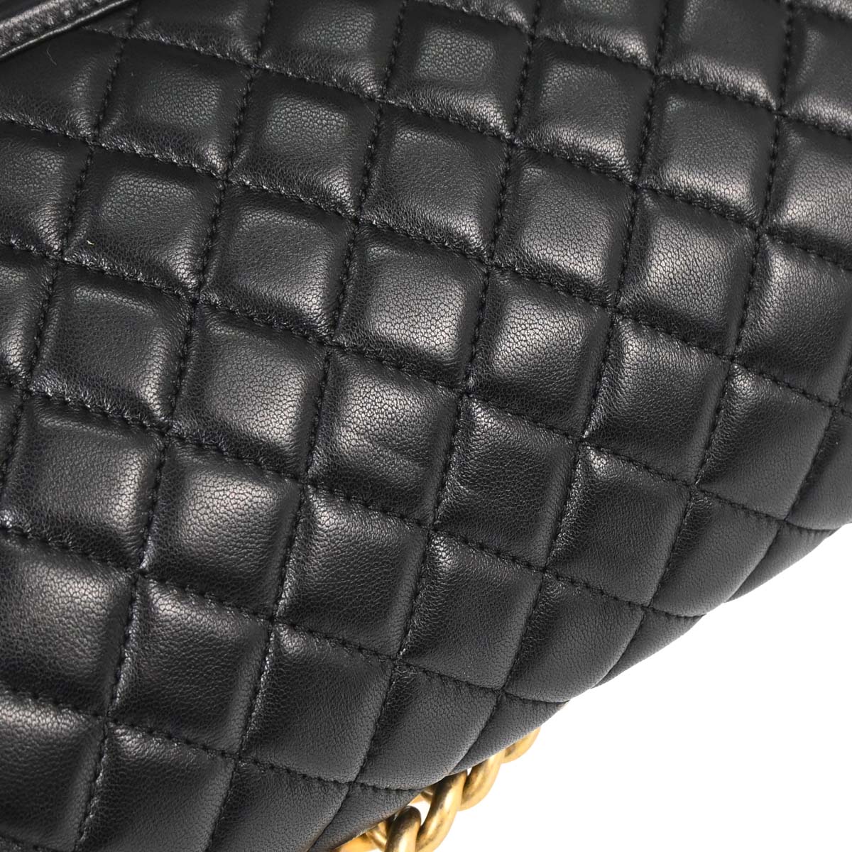 Boy Chanel 2017 Black Lambskin Medium Shoulder Bag
