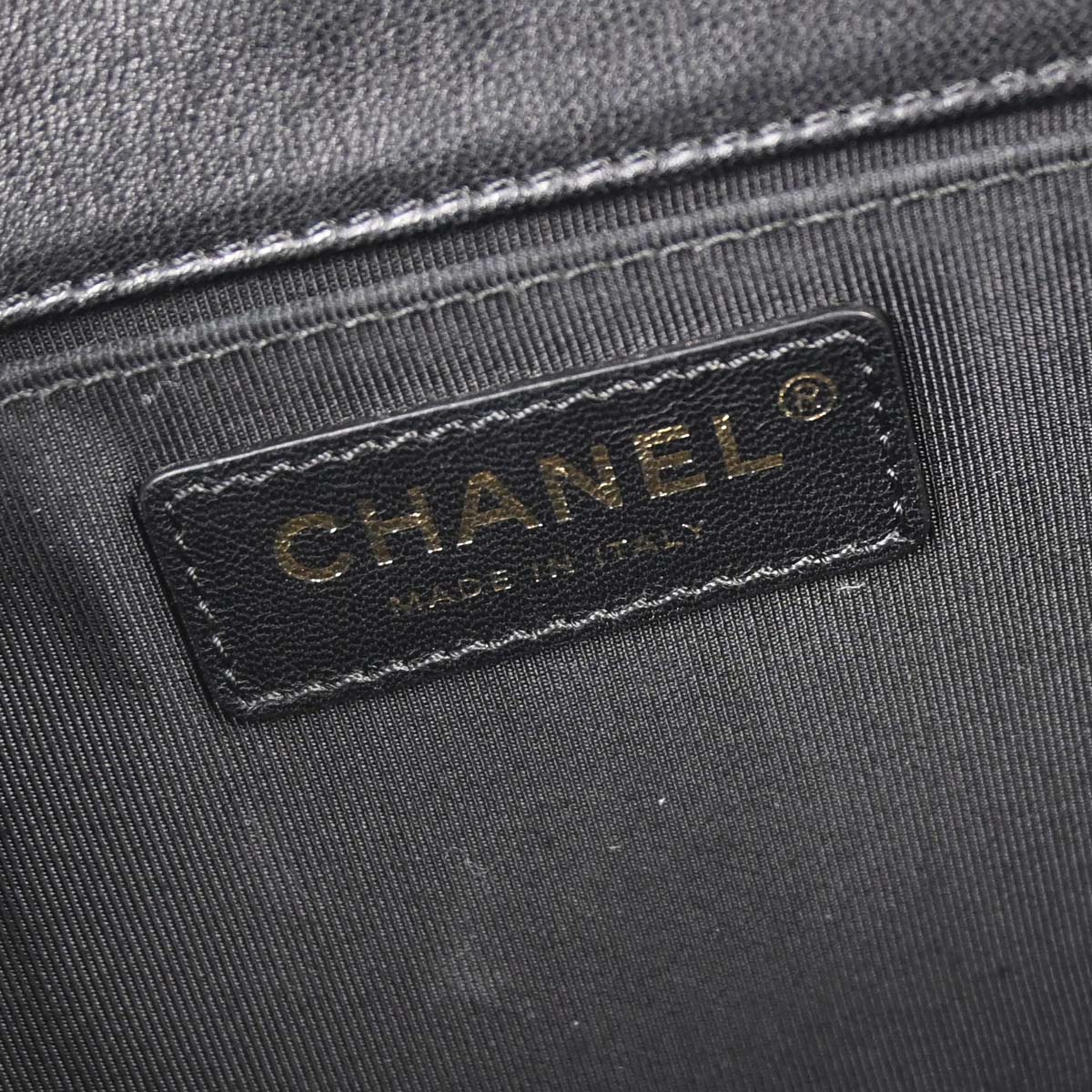 Boy Chanel 2017 Black Lambskin Medium Shoulder Bag