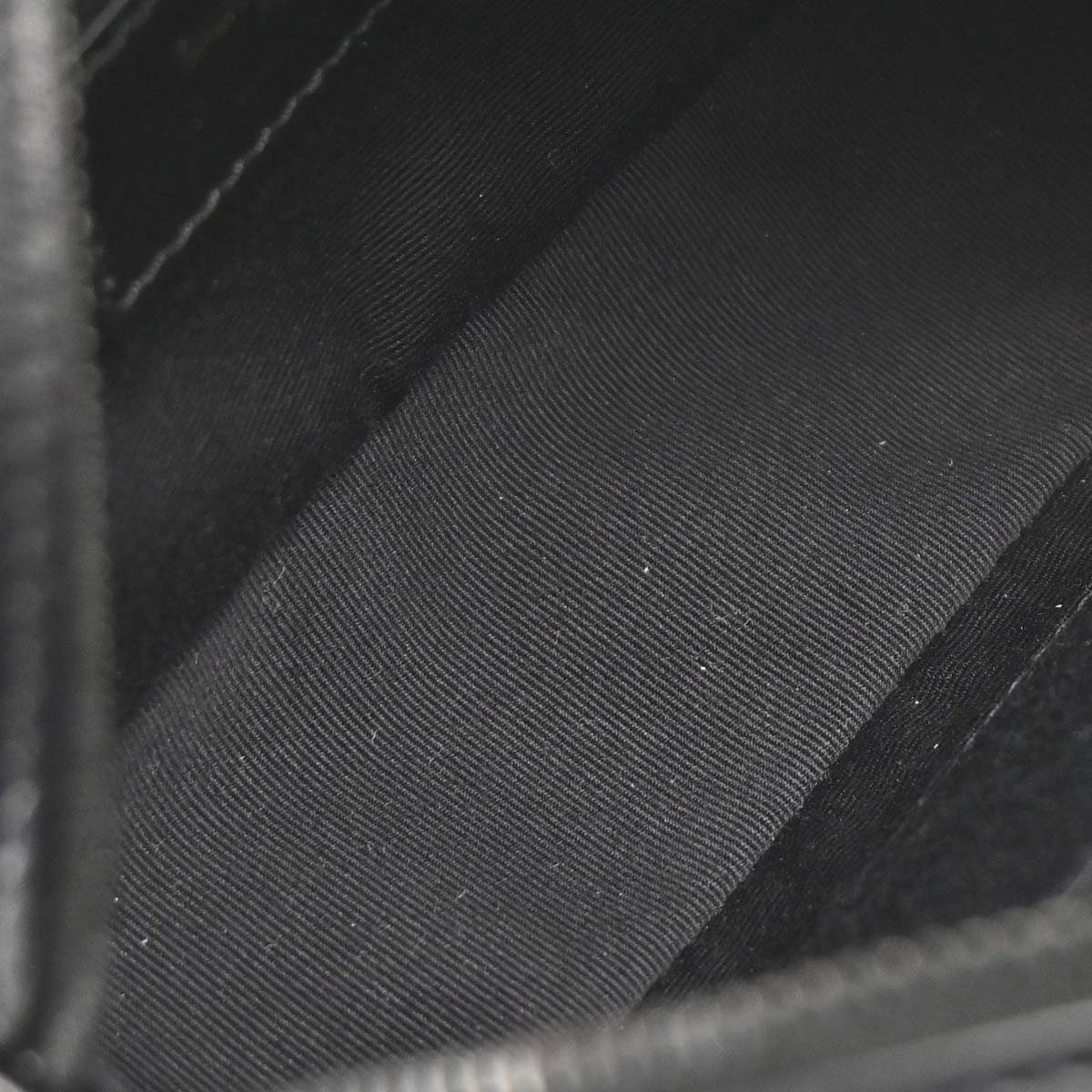 Saint Laurent Black Leather Lou Camera Bum Bag