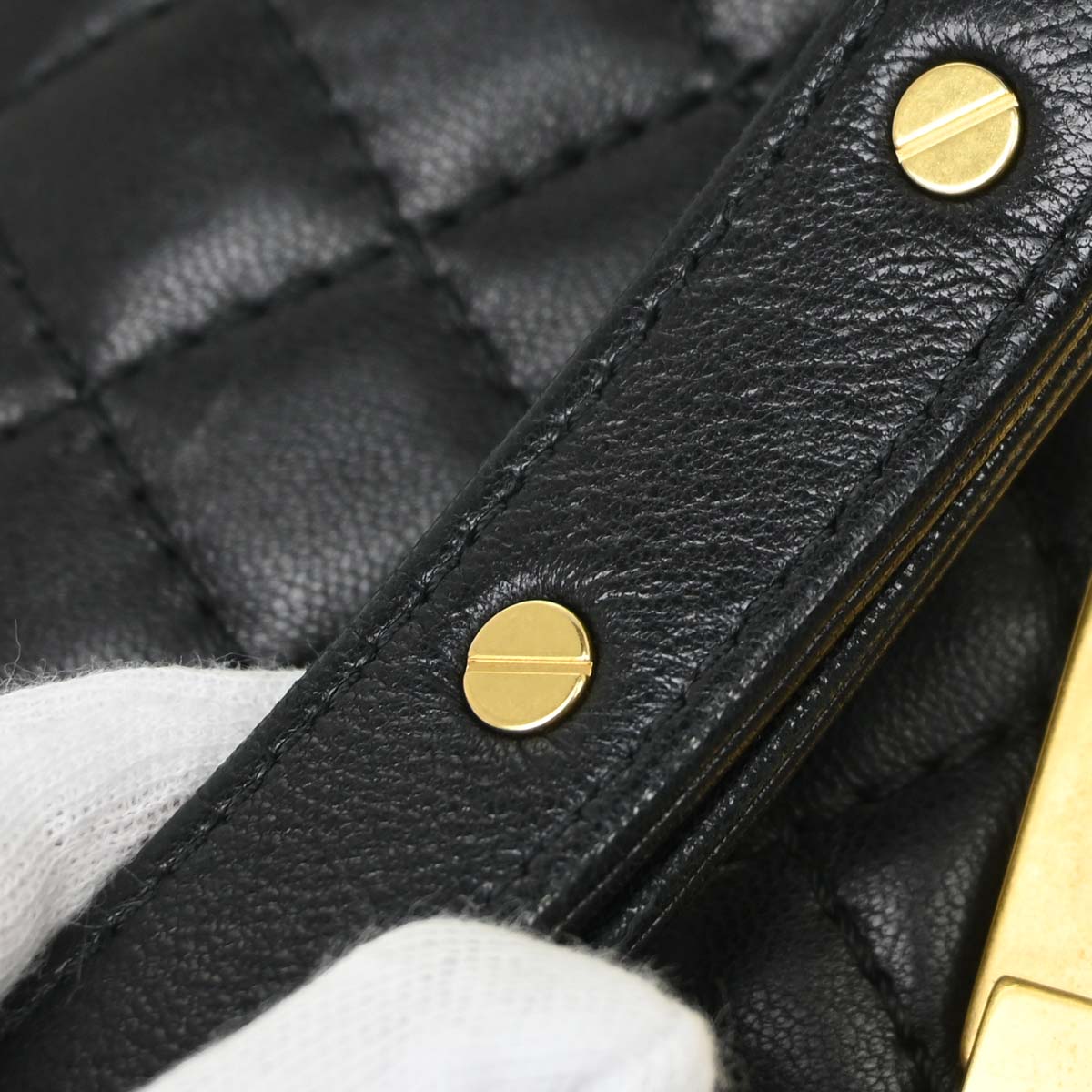 Boy Chanel 2017 Black Lambskin Tweed Small Chain Shoulder Bag