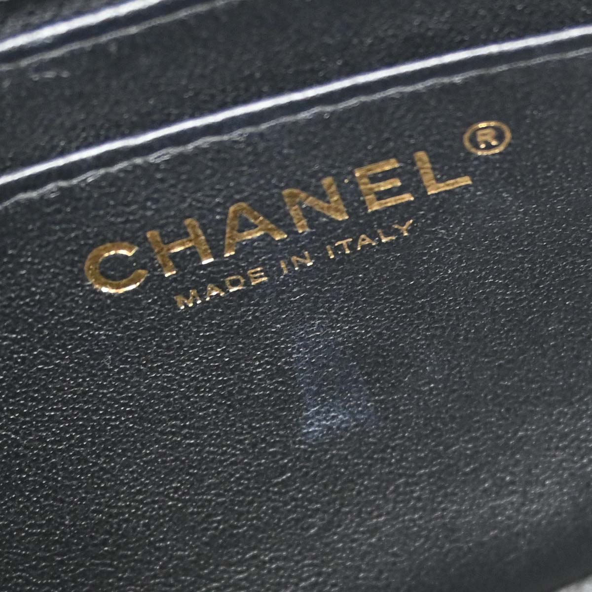 Chanel 2019 Black Lambskin Mini Classic Square Flap Shoulder Bag 17