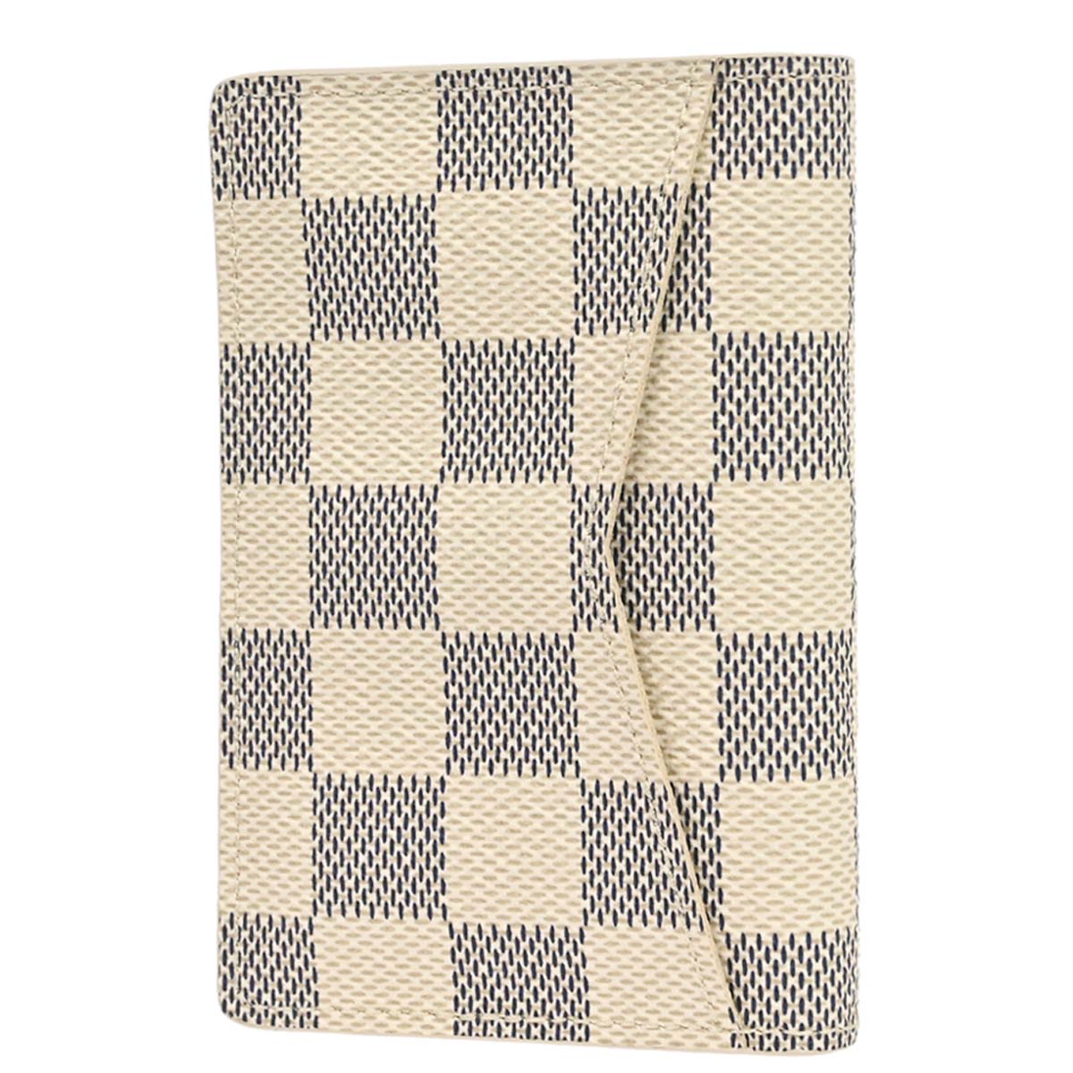 Louis Vuitton 2014 Damier Azur Organizer De Poche Cardholder N63144