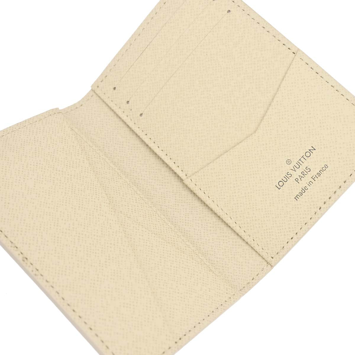 Louis Vuitton 2014 Damier Azur Organizer De Poche Cardholder N63144