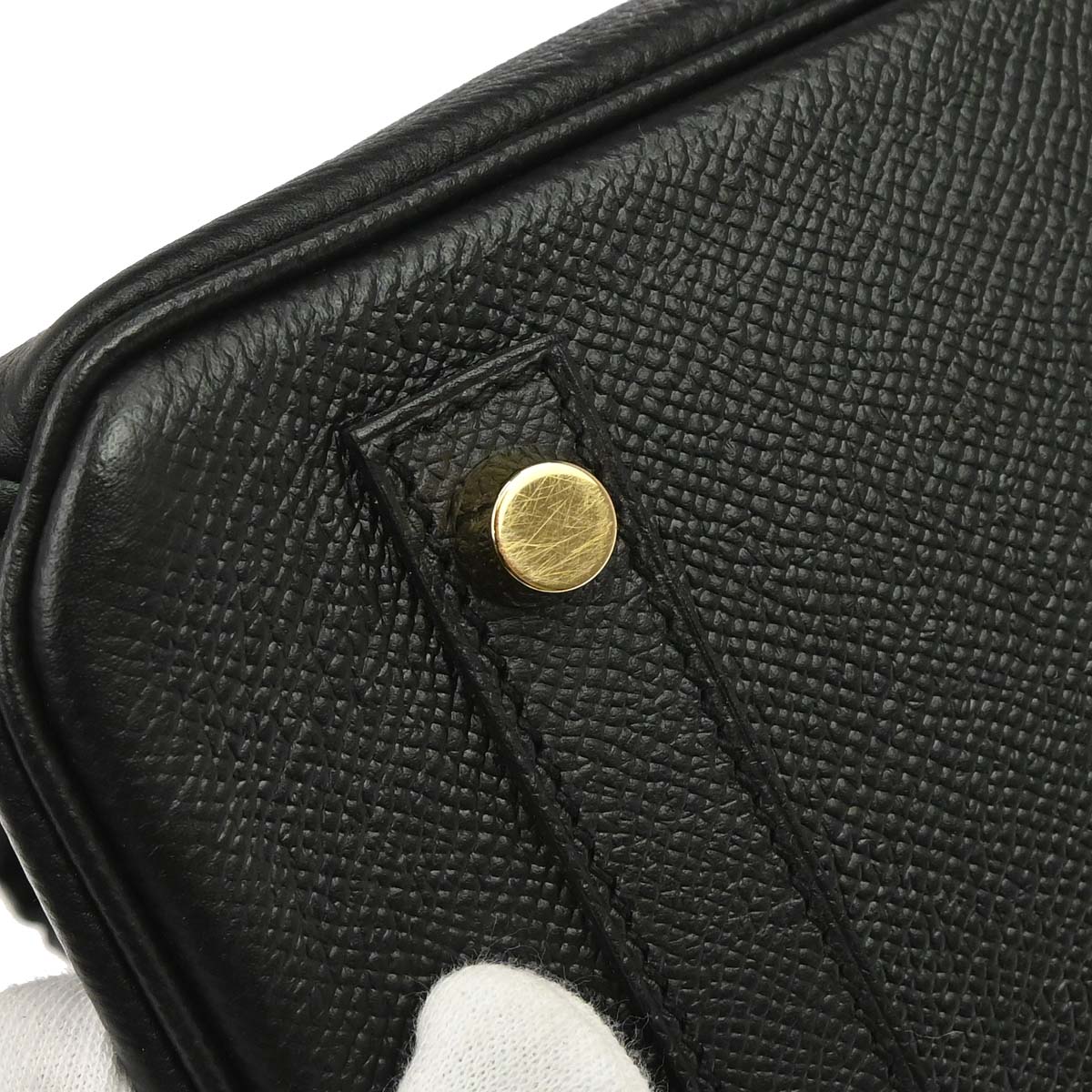 Hermes Black Epsom Birkin 30 Handbag
