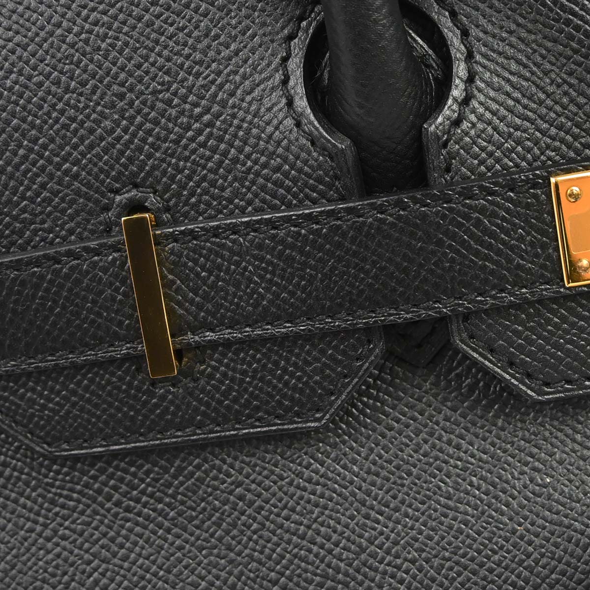 Hermes Black Epsom Birkin 30 Handbag