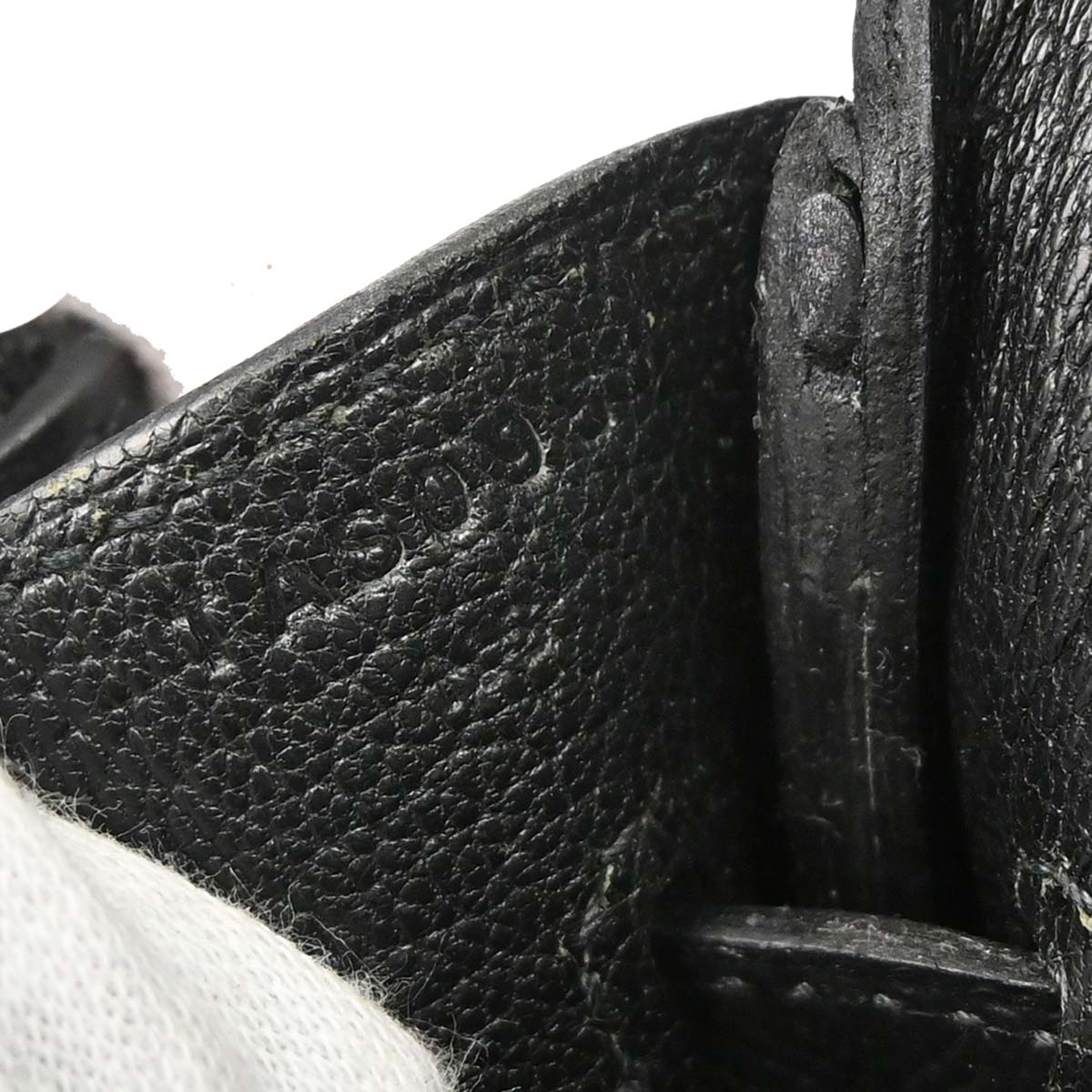 Hermes Black Epsom Birkin 30 Handbag