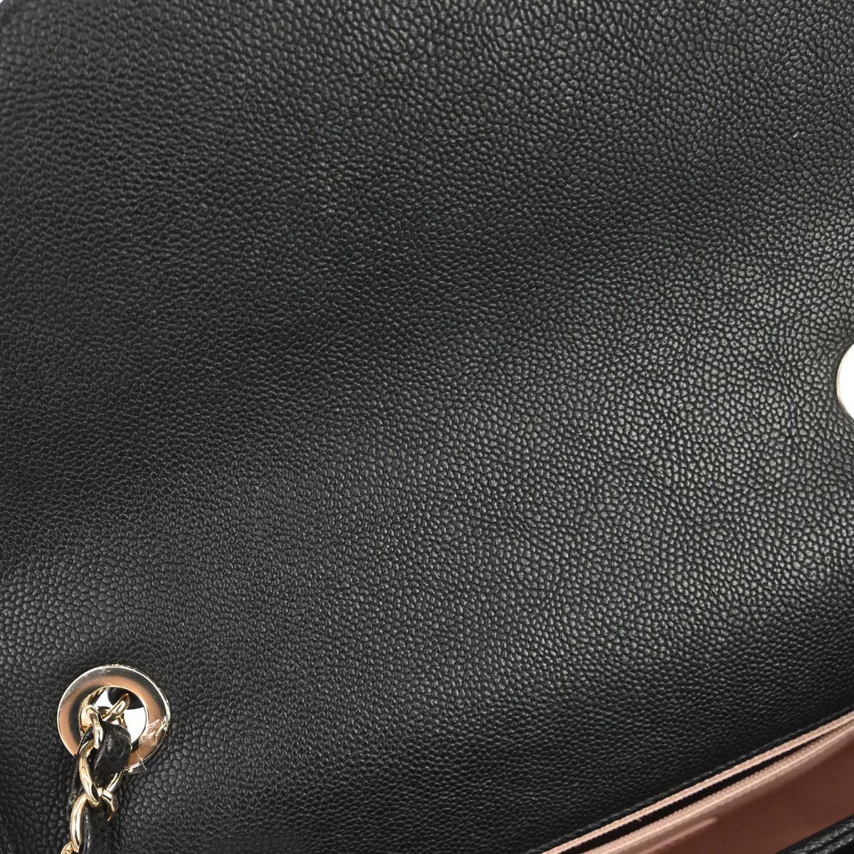 Chanel 2017 Black Caviar Skin Coco Cuba 2way Shoulder Handbag