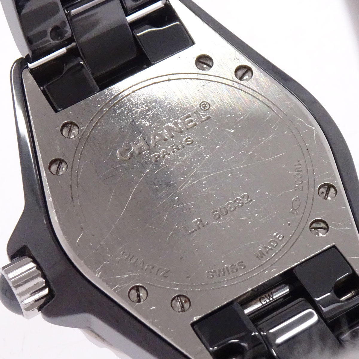 Chanel J12 33mm Ref.H1634 Quartz Watch Ceramic Ruby Black
