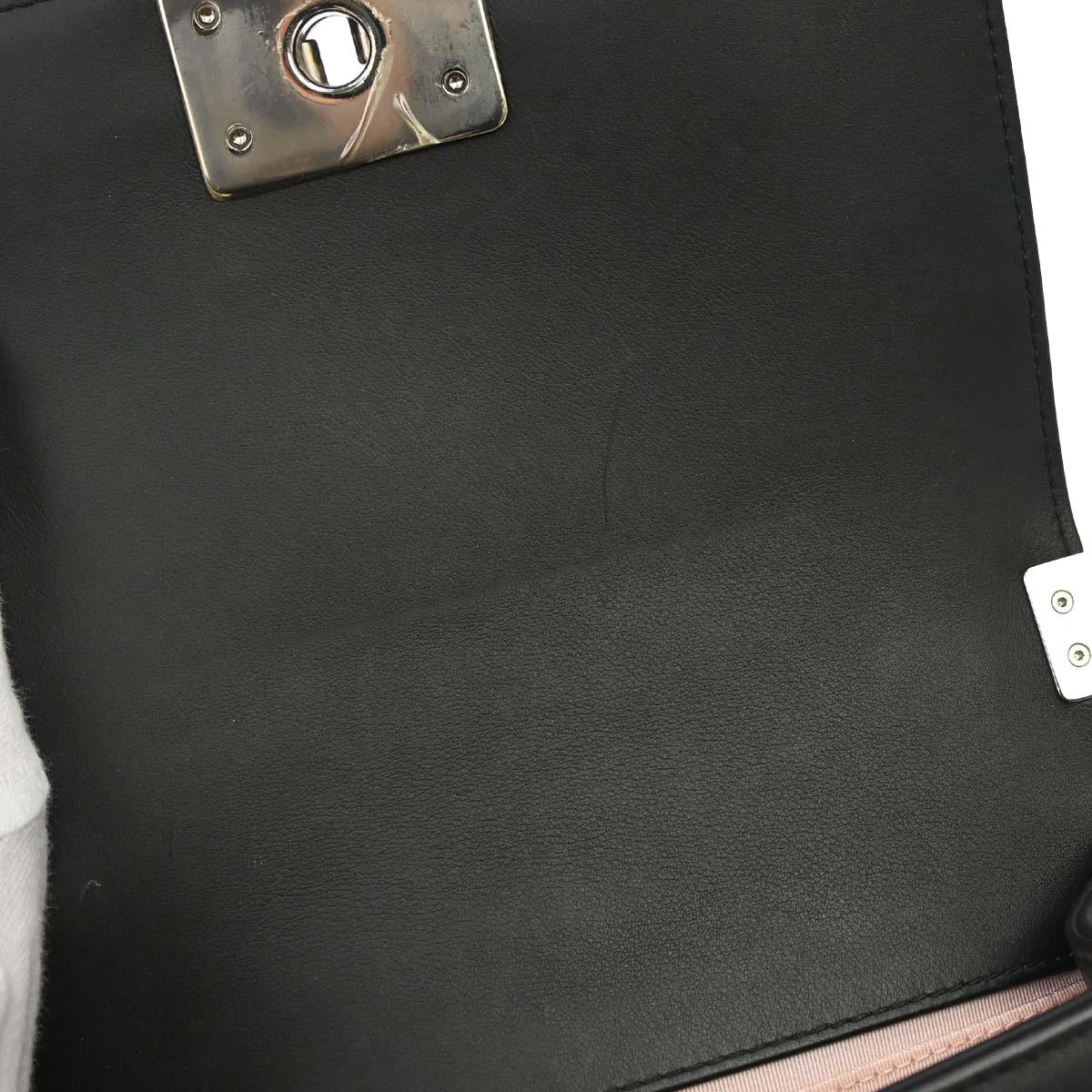 Boy Chanel 2019 Black Calfskin Costume Pearl Small Chain Shoulder Bag