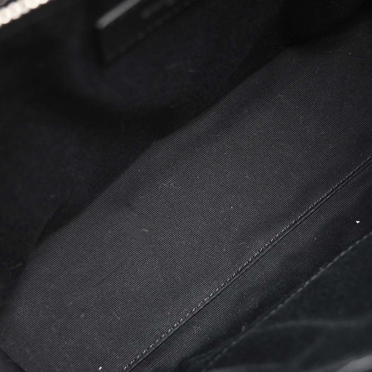 Saint Laurent Black Leather Loulou Backpack