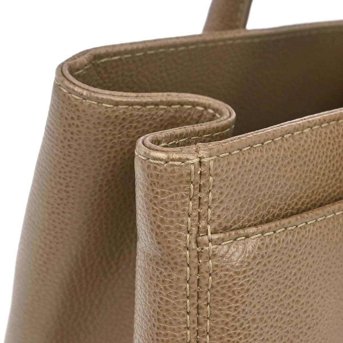 Chanel 2012-2013 Brown Calfskin Executive Cerf Tote Bag