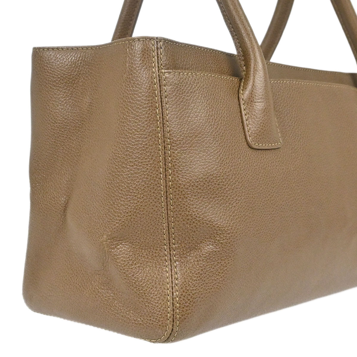 Chanel Brown Calfskin Executive Cerf Tote Bag