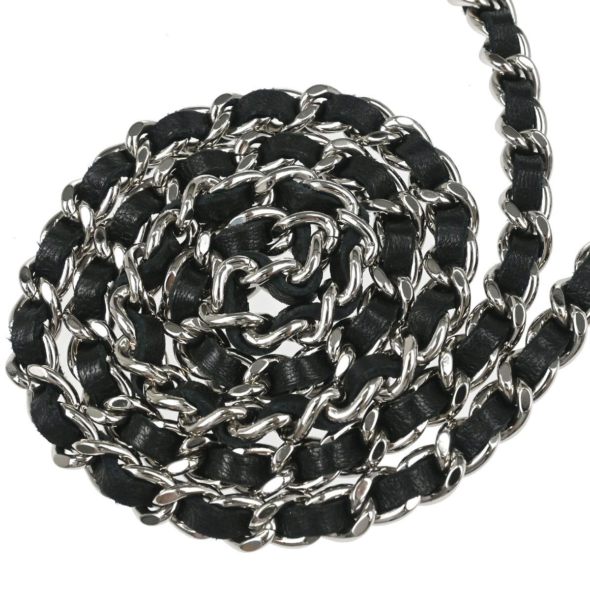 Chanel Black Lambskin Classic WOC Wallet on Chain Bag
