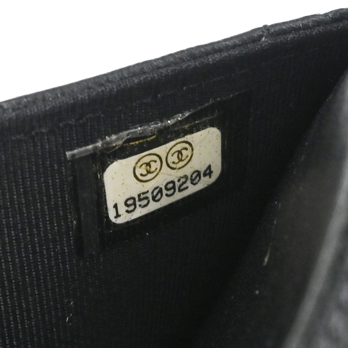 Chanel Black Lambskin Classic WOC Wallet on Chain Bag