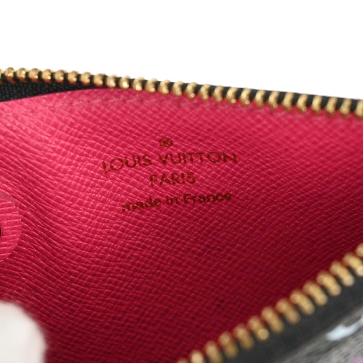 Louis Vuitton 2014 Multicolor Pochette Cles NM Coin Wallet M93735