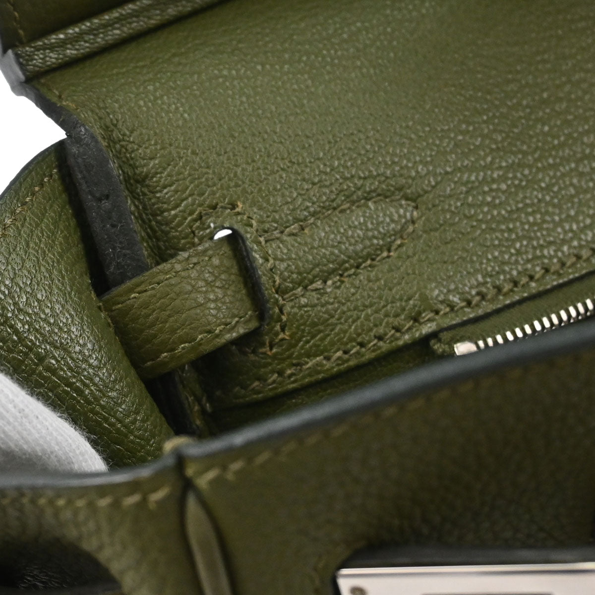 Hermes Canopee Taurillon Clemence Birkin 25 Handbag