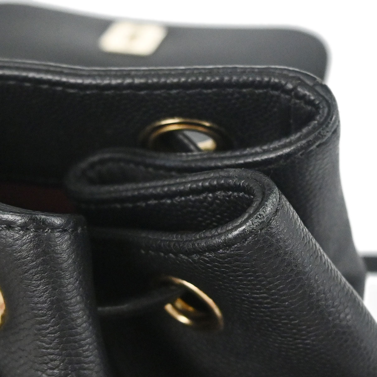 Chanel Black Caviar Skin Business Affinity Backpack