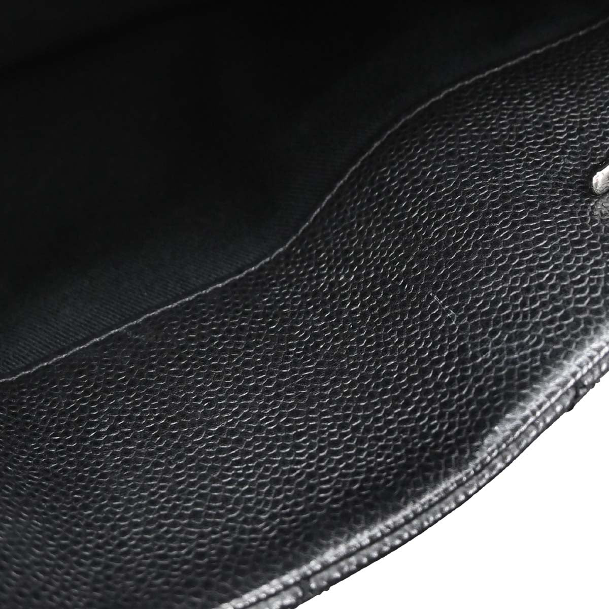 Chanel 2012-2013 Black Caviar Skin Timeless CC Chain Tote Bag