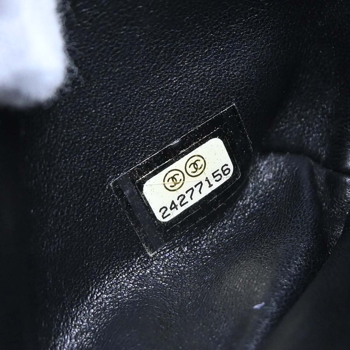 Chanel Black Rabbit Fur Paris-Cosmopolite Top Handle 2way Shoulder Handbag