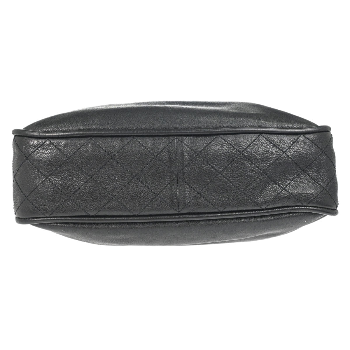 Chanel Black Calfskin Paris-Rome Coco Curve Hobo Shoulder Bag