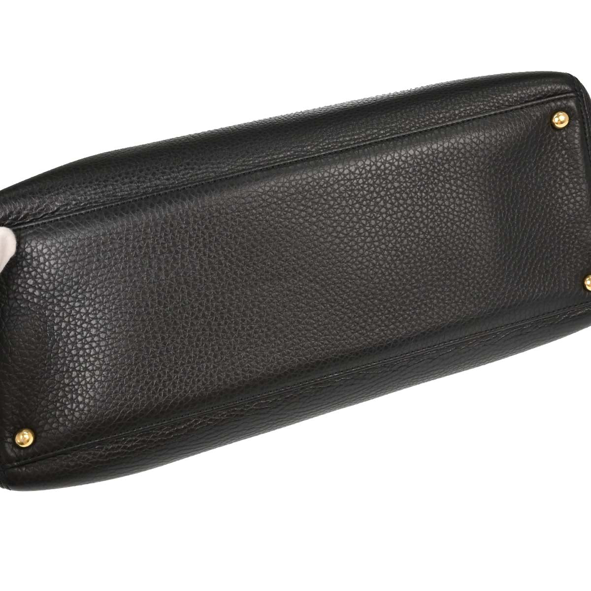Chanel Black Deerskin Executive Cerf 2way Shoulder Tote Bag