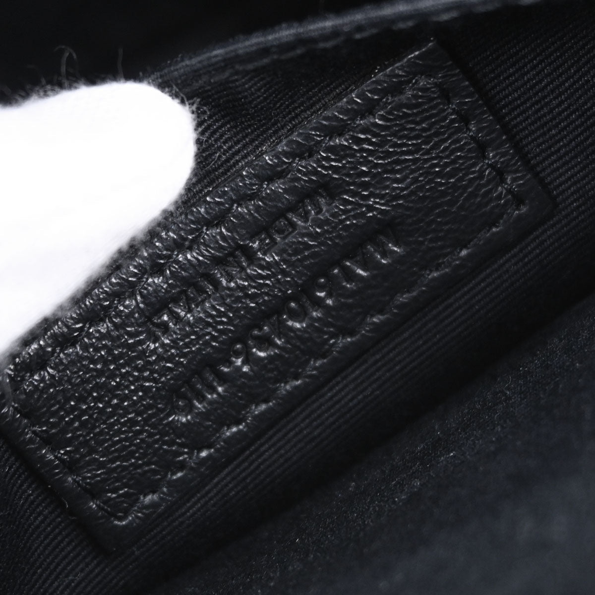 Saint Laurent Black Vinyle Round Camera Bag Shoulder Bag