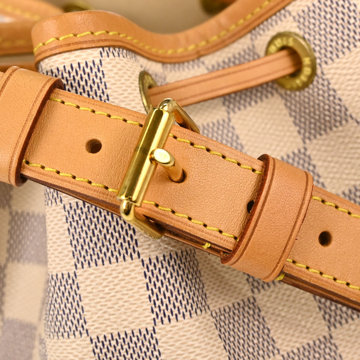 Louis Vuitton Damier Azur Noe BB Bucket Shoulder Bag N41220