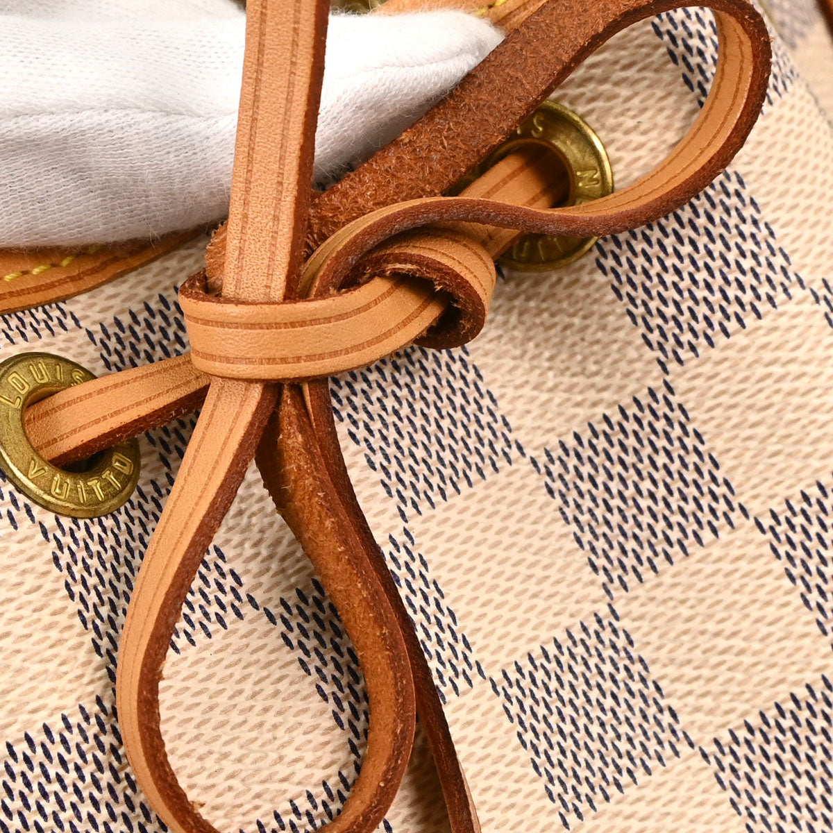 Louis Vuitton Damier Azur Noe BB Bucket Shoulder Bag N41220