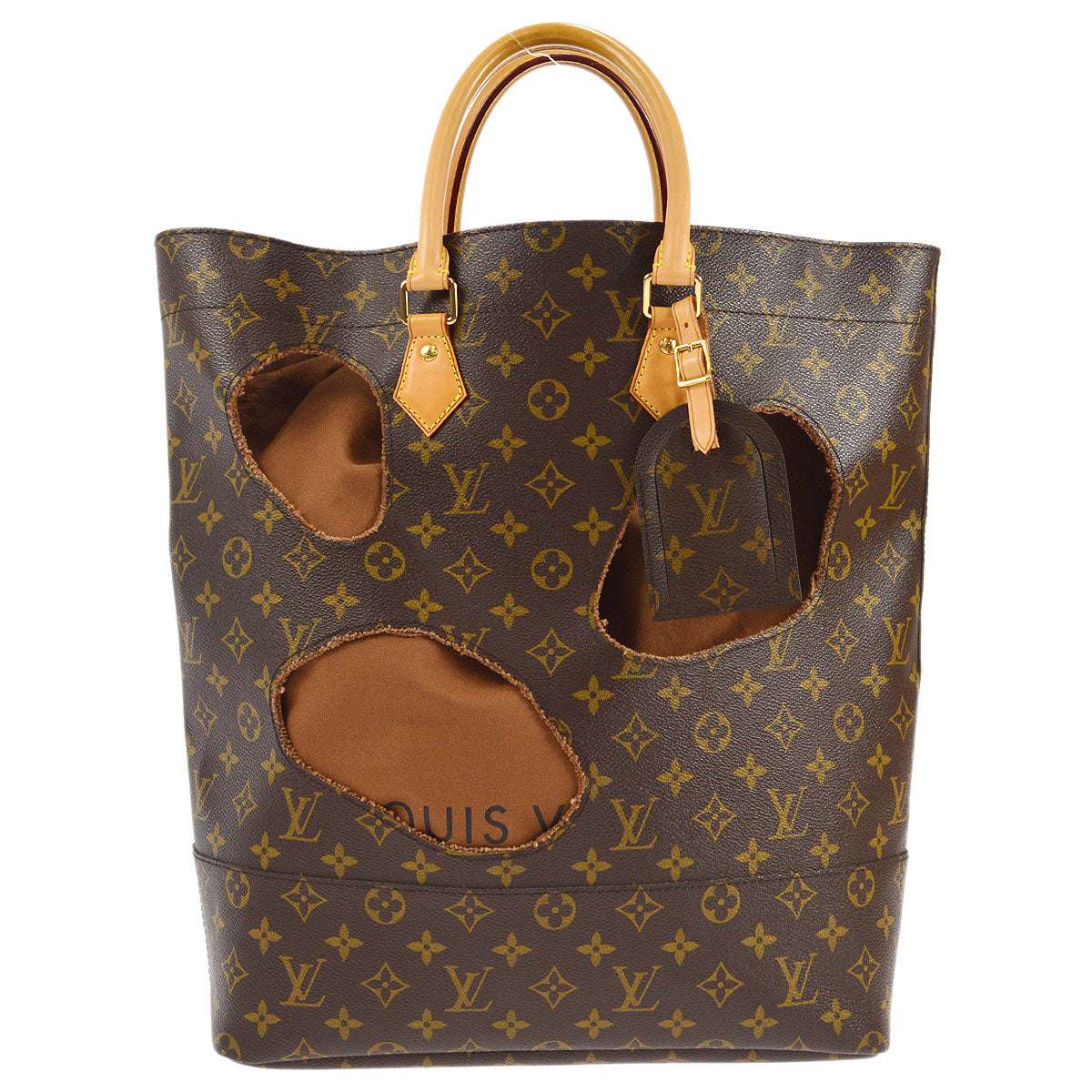 Louis Vuitton x Rei Kawakubo Comme des Garcons 2014 Monogram Bag With Holes  M40279