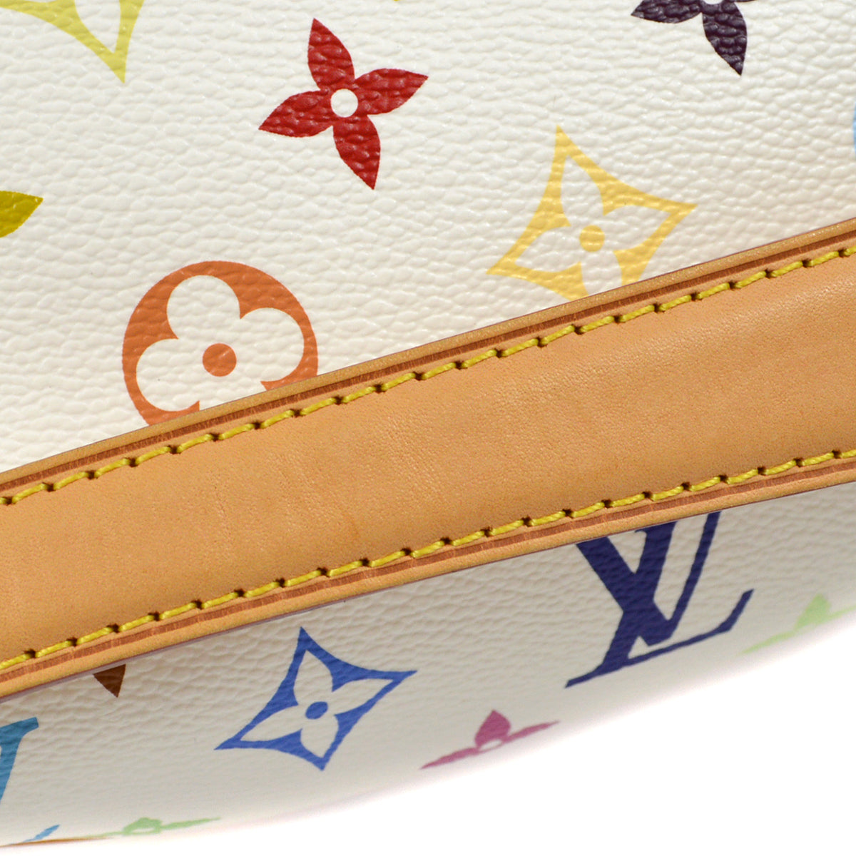 Louis Vuitton 2011 Monogram Multicolor Patti Chain Handbag M40305