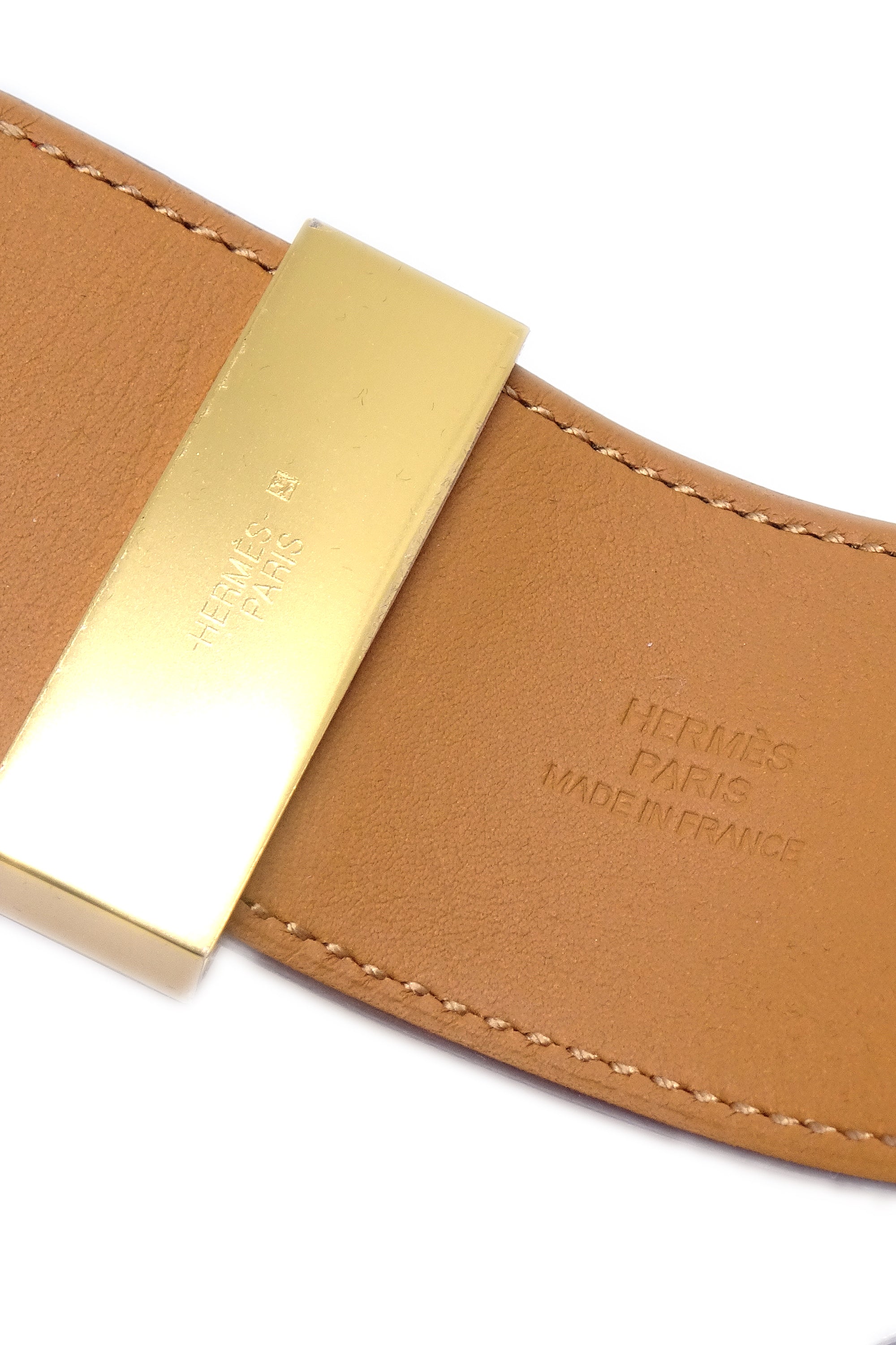 Hermes Collier De Chien Bangle Red