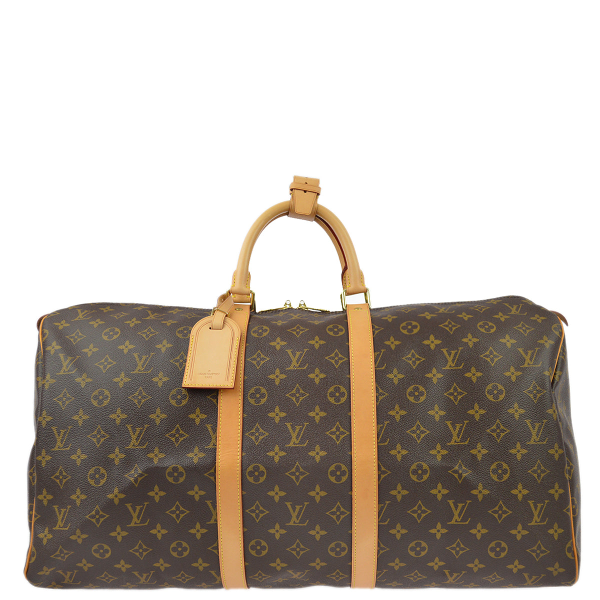 Louis Vuitton 2016 Monogram Keepall 55 Travel Duffle Handbag M41424