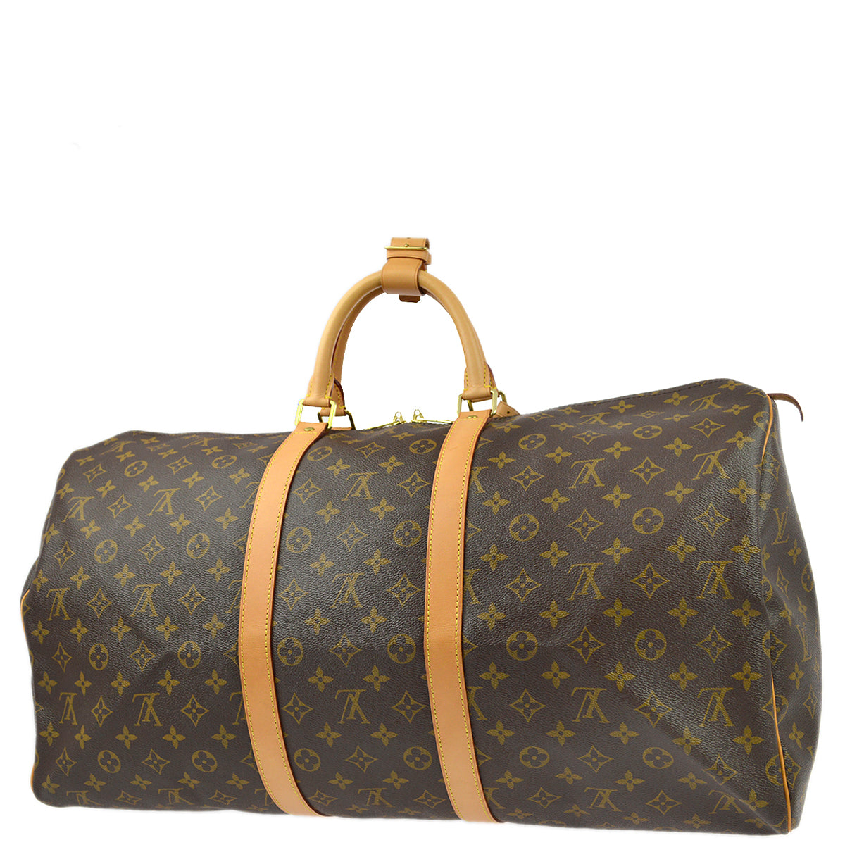 Louis Vuitton 2016 Monogram Keepall 55 Travel Duffle Handbag M41424