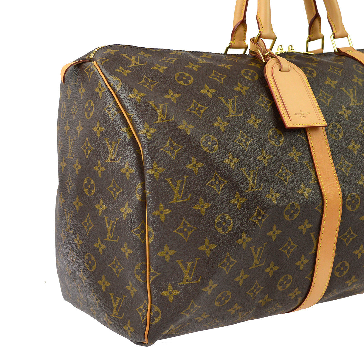 Louis Vuitton 2016 Monogram Keepall 55 Travel Duffle Handbag M41424