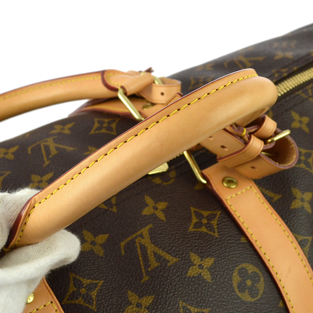 Louis Vuitton 2016 Monogram Keepall 55 Travel Duffle Handbag M41424