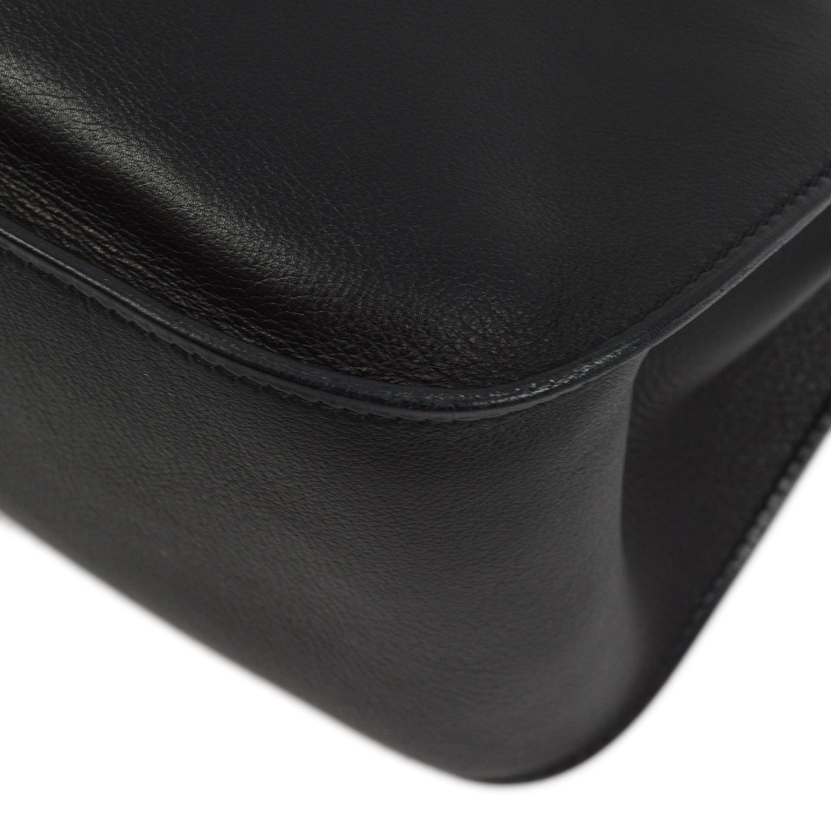 Hermes 2010 Black Swift Jypsiere 28 Shoulder Bag