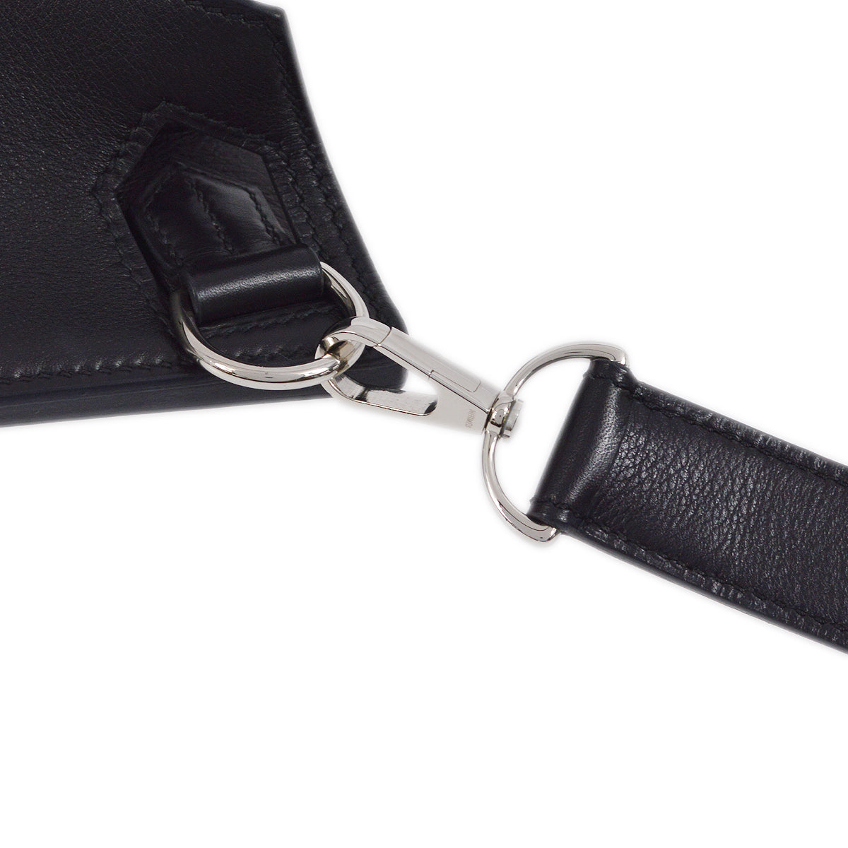 Hermes 2010 Black Swift Jypsiere 28 Shoulder Bag