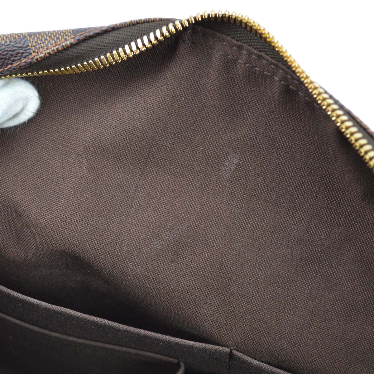 Louis Vuitton 2011 Damier Weekender MM Shoulder Duffle Bag N41138