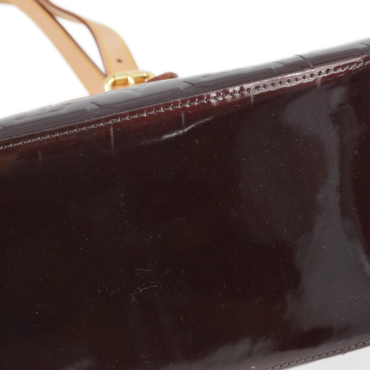 Louis Vuitton 2010 Amarante Vernis Rosewood Avenue Handbag M93510