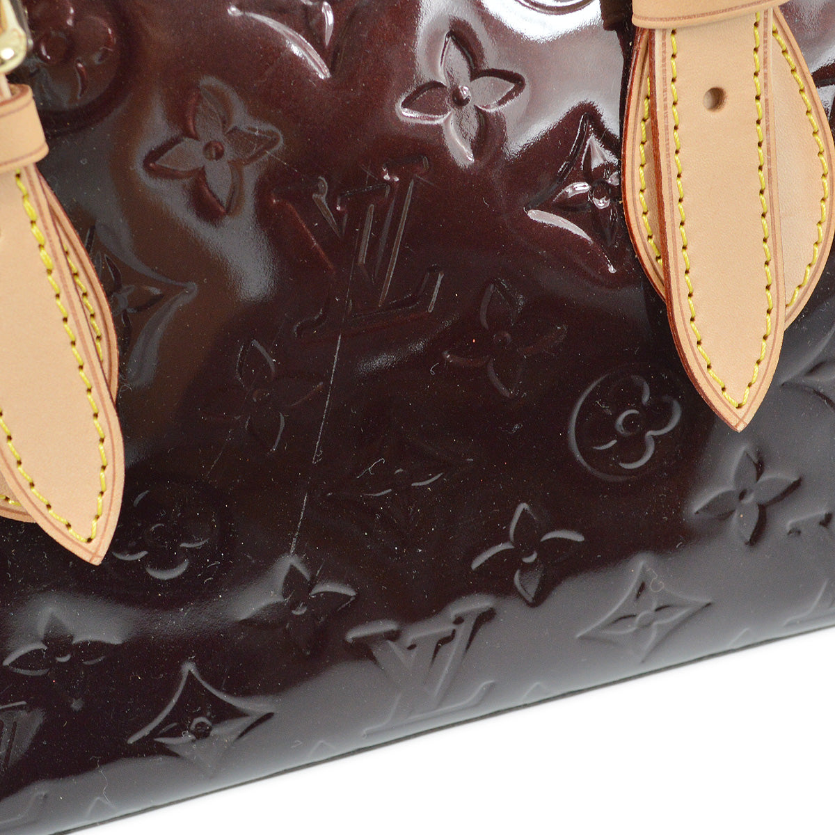 Louis Vuitton 2010 Amarante Vernis Rosewood Avenue Handbag M93510