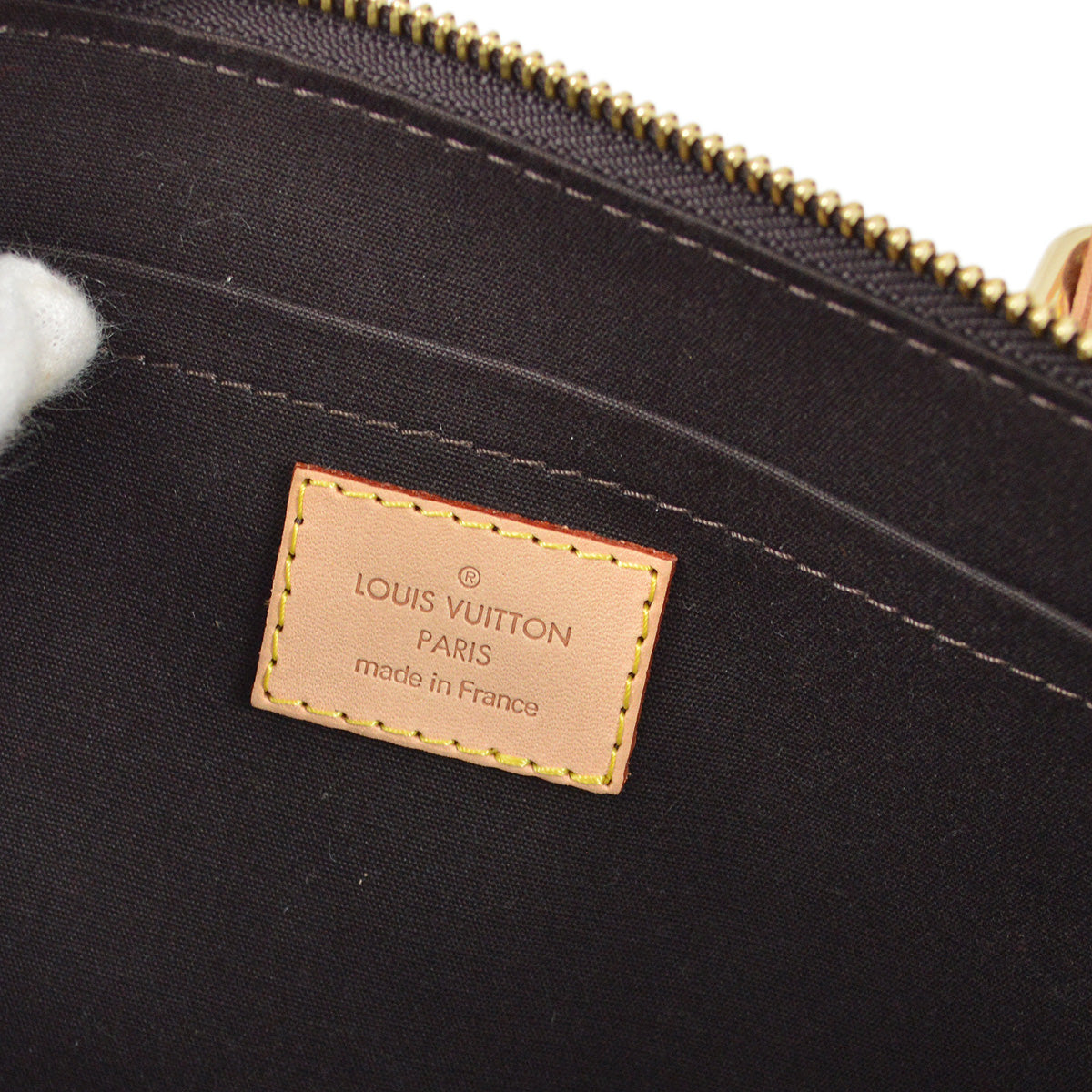 Louis Vuitton 2010 Amarante Vernis Rosewood Avenue Handbag M93510