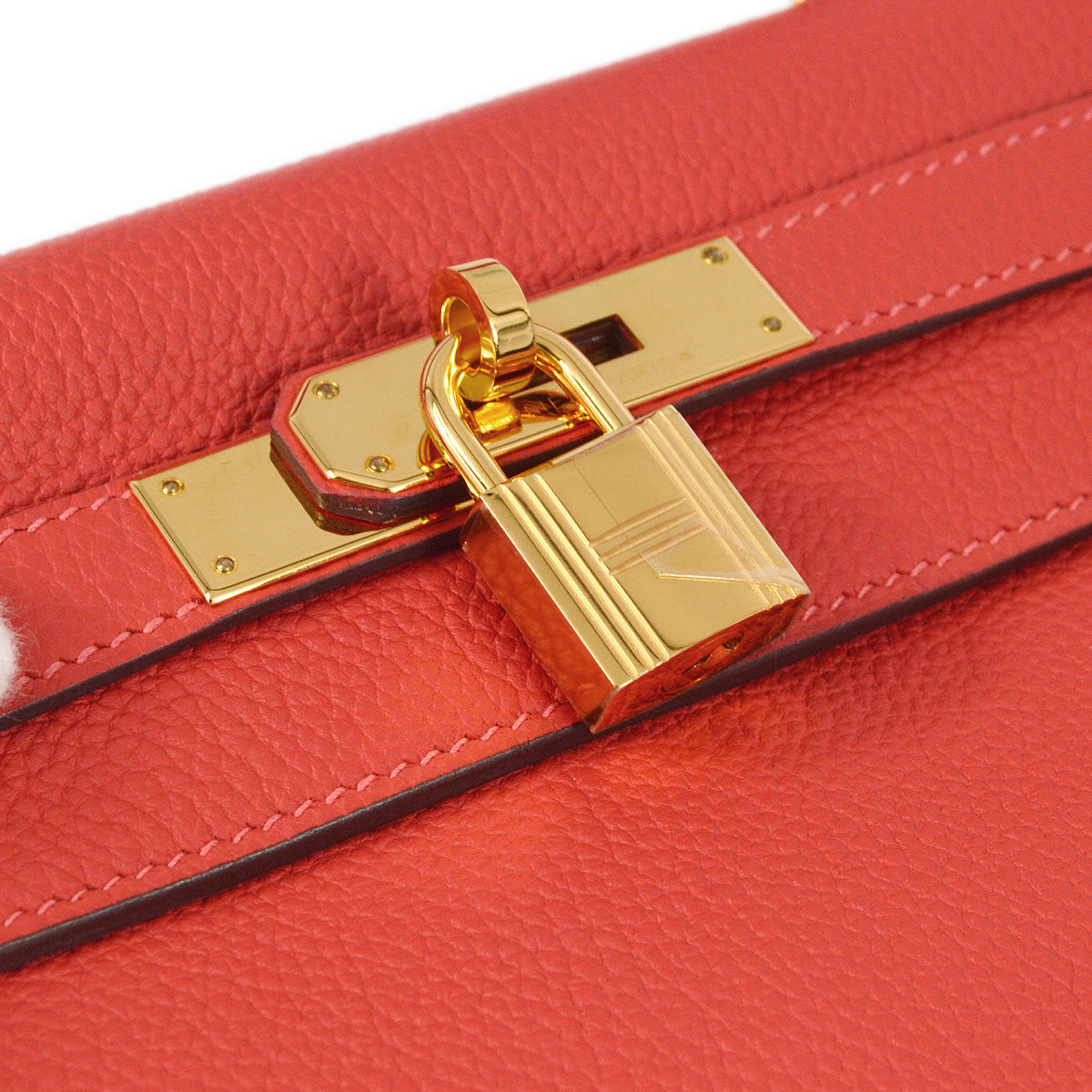 Hermes 2014 Capucine Togo Kelly 28 Retourne 2way Handbag