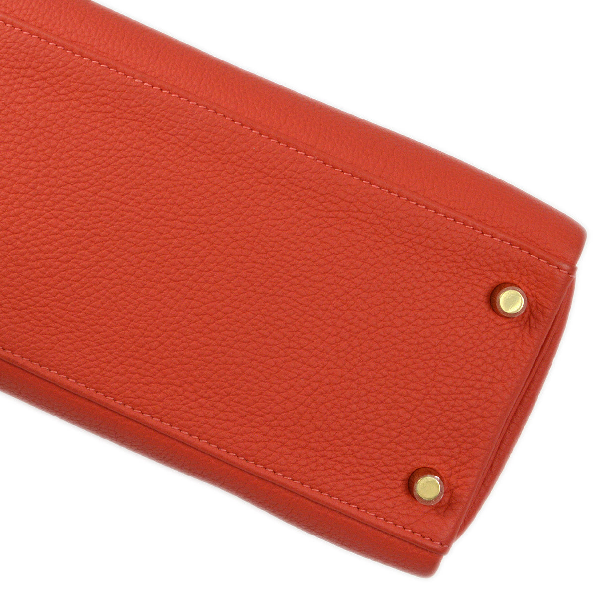 Hermes 2014 Capucine Togo Kelly 28 Retourne 2way Handbag