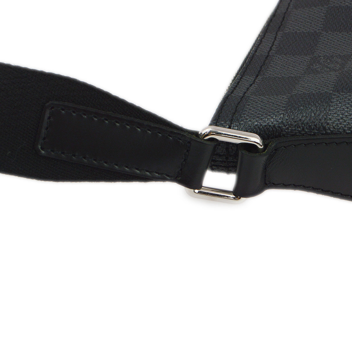 Louis Vuitton 2011 Damier Graphite Mick MM Shoulder Bag N41106